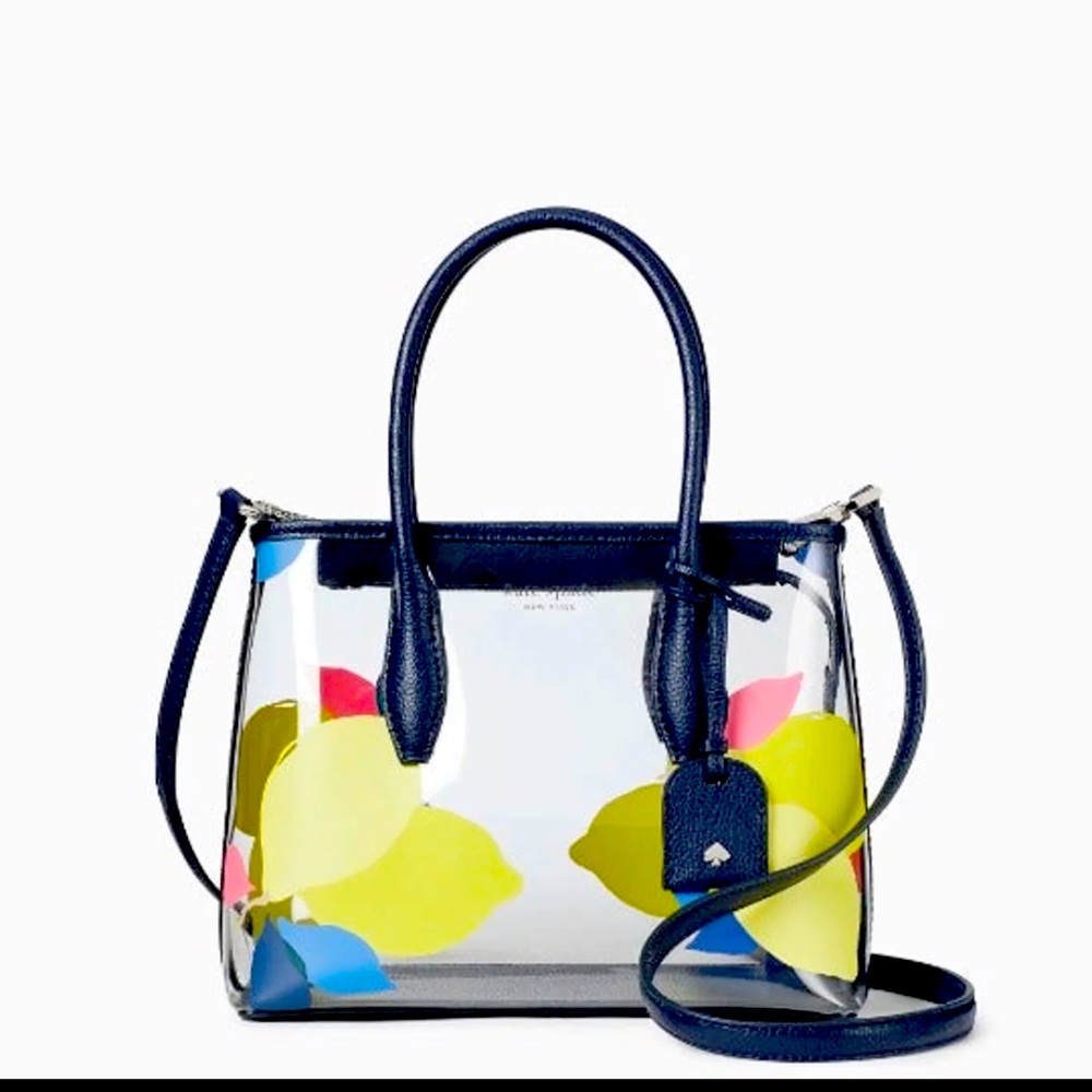NWT Kate Spade transparent Lemon Zest Crossbody